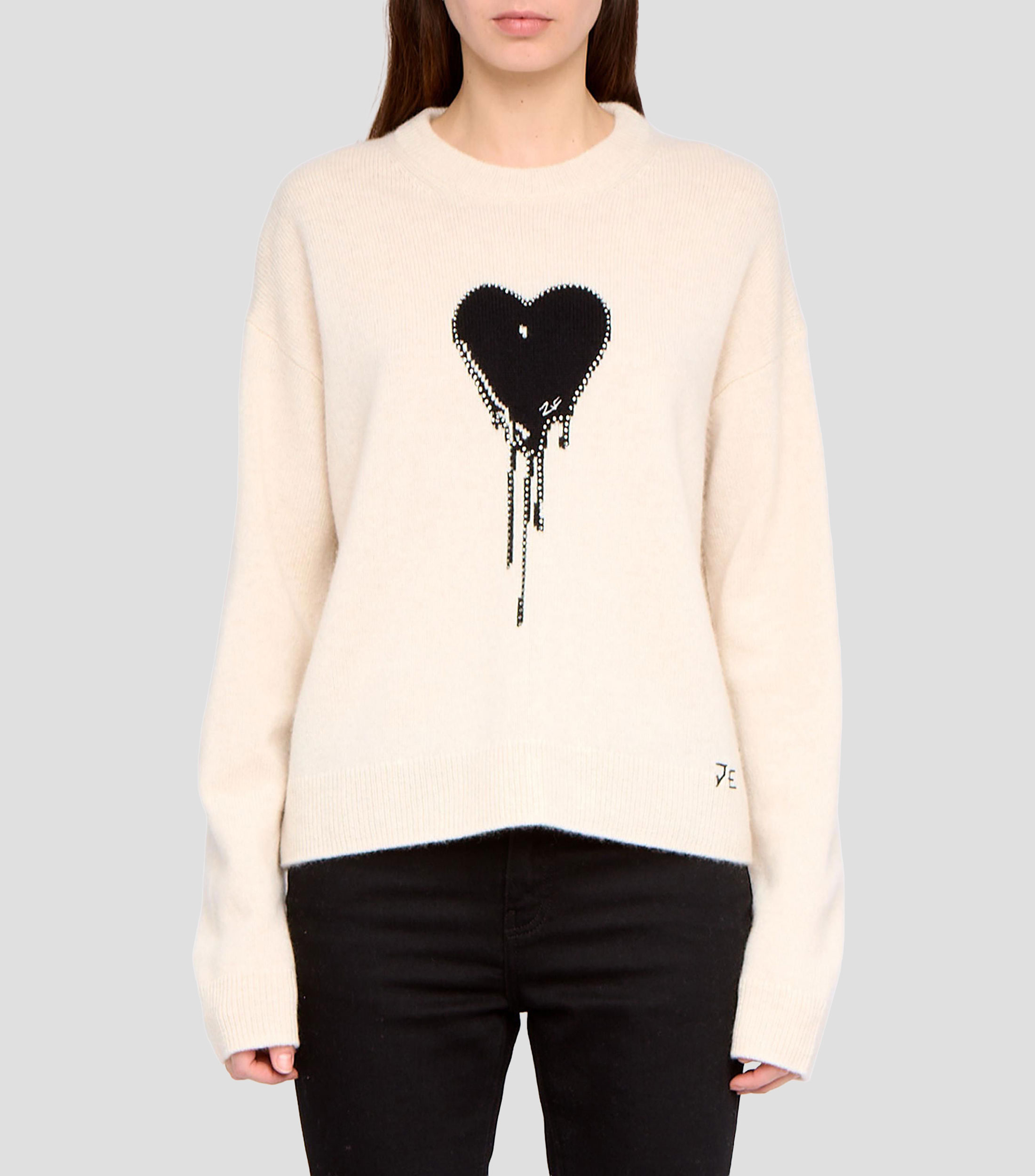 Suéter cuello redondo Mujer